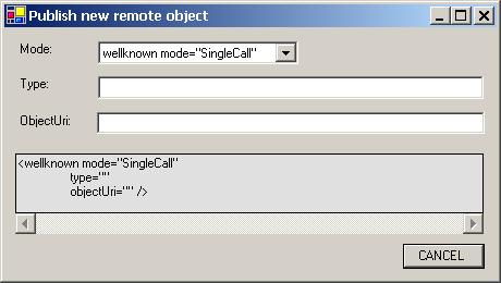 Remoting Management Console