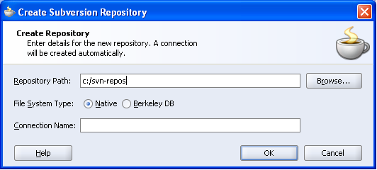Create Subversion Repository Ի