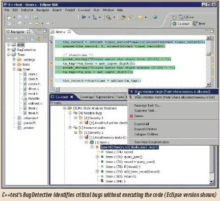 Memory Debugger for C and C++ - Find Memory Leaks - Parasoft