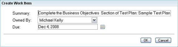 ʾ Summary, Owned By,  Due date ϸϢ